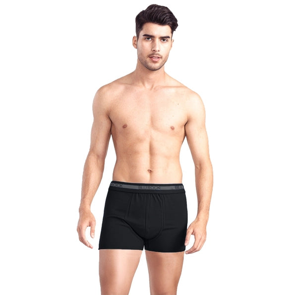 Blu Rock Men's Stretch Cotton Boxer Briefs (3 Pack)